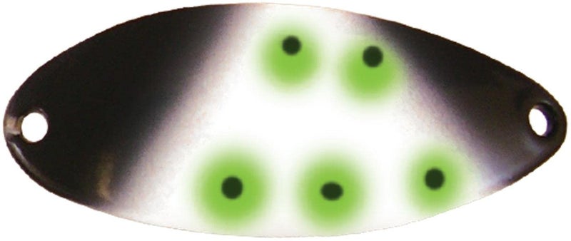 acme Spoons Freshwater Acme C200GL/NG Little Cleo Spoon, 21/8"", 2/5 oz, Glow Nasty Glare - Image 2